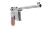 German MAUSER WORLD WAR I Era 9x19mm BROOMHANDLE Semi-Auto PISTOL C&R
With “RED 9” GRIPS, MANUEL & STRIPPER CLIPS - 18 of 19