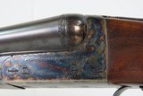 AYA AGUIRRE y ARANZABAL Side by Side Engraved c1970s SXS Spanish Basque 12g Model 4/53 BOXLOCK Shotgun w/CASE COLORS - 25 of 25
