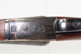 AYA AGUIRRE y ARANZABAL Side by Side Engraved c1970s SXS Spanish Basque 12g Model 4/53 BOXLOCK Shotgun w/CASE COLORS - 10 of 25
