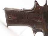 1918 mfr. UNITED STATES PROPERTY COLT 1911 US ARMY Pistol GOVT World War I
WWI-era Inspector Marked 1911 Government Model - 19 of 22