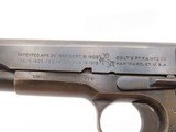 1918 mfr. UNITED STATES PROPERTY COLT 1911 US ARMY Pistol GOVT World War I
WWI-era Inspector Marked 1911 Government Model - 7 of 22