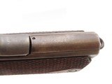 1918 mfr. UNITED STATES PROPERTY COLT 1911 US ARMY Pistol GOVT World War I
WWI-era Inspector Marked 1911 Government Model - 8 of 22
