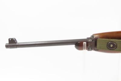 WORLD WAR II Era U.S. UNDERWOOD M1 Carbine .30 SUPPORT TROOP Rifle WWII C&R CROSSED CANNONS Cartouche w/CANVAS WEB SLING - Image 17 of 21