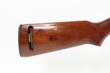 WORLD WAR II Era U.S. UNDERWOOD M1 Carbine .30 SUPPORT TROOP Rifle WWII C&R CROSSED CANNONS Cartouche w/CANVAS WEB SLING - 5 of 21