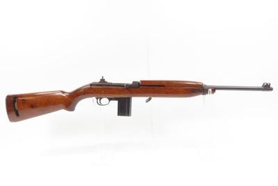 WORLD WAR II Era U.S. UNDERWOOD M1 Carbine .30 SUPPORT TROOP Rifle WWII C&R CROSSED CANNONS Cartouche w/CANVAS WEB SLING - Image 2 of 21