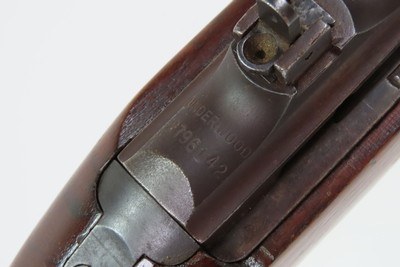 WORLD WAR II Era U.S. UNDERWOOD M1 Carbine .30 SUPPORT TROOP Rifle WWII C&R CROSSED CANNONS Cartouche w/CANVAS WEB SLING - Image 13 of 21