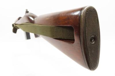 WORLD WAR II Era U.S. UNDERWOOD M1 Carbine .30 SUPPORT TROOP Rifle WWII C&R CROSSED CANNONS Cartouche w/CANVAS WEB SLING - Image 21 of 21