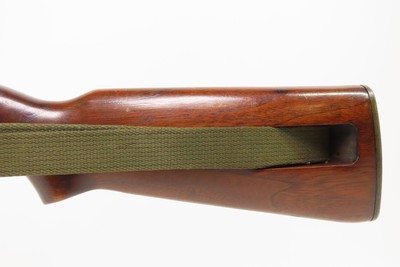 WORLD WAR II Era U.S. UNDERWOOD M1 Carbine .30 SUPPORT TROOP Rifle WWII C&R CROSSED CANNONS Cartouche w/CANVAS WEB SLING - Image 19 of 21