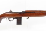 WORLD WAR II Era U.S. UNDERWOOD M1 Carbine .30 SUPPORT TROOP Rifle WWII C&R CROSSED CANNONS Cartouche w/CANVAS WEB SLING - 4 of 21