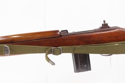 WORLD WAR II Era U.S. UNDERWOOD M1 Carbine .30 SUPPORT TROOP Rifle WWII C&R CROSSED CANNONS Cartouche w/CANVAS WEB SLING - Image 18 of 21