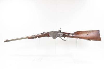 INDIAN WARS|FRONTIER Antique SPENCER M1865 Repeating SADDLE RING CARBINE1 of about 24,000 Post-Civil War Carbines Produced - Image 13 of 18