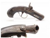 GOLD BANDED Antique N. CURRY Agent HENRY DERINGER Percussion POCKET Pistol
Infamous POCKET Pistol that Assassinated LINCOLN - 10 of 17