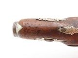 ENGRAVED & SILVER Mounted Antique DERINGER Percussion Pistol KILLED LINCOLN Henry Deringer’s Famous Pocket Pistol GERMAN SILVER - 12 of 16