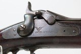 INDIAN WARS Antique U.S. SPRINGFIELD M1879 Breech Load TRAPDOOR w/BAYONET
1883 mfg. with SOCKET BAYONET & LEATHER SLING - 8 of 25