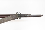 INDIAN WARS Antique U.S. SPRINGFIELD M1879 Breech Load TRAPDOOR w/BAYONET
1883 mfg. with SOCKET BAYONET & LEATHER SLING - 9 of 25