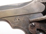 1917 Dated WORLD WAR I Era British WEBLEY & SCOTT Mark VI .45 Revolver C&R
British MILITARY Service Revolver BOTH WORLD WARS - 8 of 22
