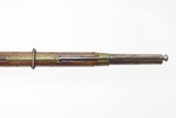 British TOWER Marked Antique INDIA Pattern BROWN BESS .75 FLINTLOCK Musket
NAPOLEONIC WARS Era Musket with “GR” ROYAL CIPHER - 9 of 25
