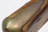British TOWER Marked Antique INDIA Pattern BROWN BESS .75 FLINTLOCK Musket
NAPOLEONIC WARS Era Musket with “GR” ROYAL CIPHER - 20 of 25