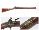 ORNATE BRITISH Antique FLINTLOCK Short Musket Gold Family Crest COLONIAL
.70 Caliber Flintlock Swamped Octagonal Barrel