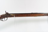 TIGER MAPLE Antique AMERICAN Half Stock Percussion HOMESTEAD/HUNTING Rifle
CIVIL WAR Era GAME GETTING .36 Caliber Rifle - 3 of 21