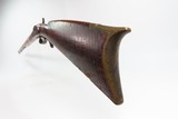 TIGER MAPLE Antique AMERICAN Half Stock Percussion HOMESTEAD/HUNTING Rifle
CIVIL WAR Era GAME GETTING .36 Caliber Rifle - 21 of 21