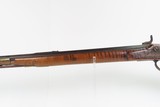 TIGER MAPLE Antique AMERICAN Half Stock Percussion HOMESTEAD/HUNTING Rifle
CIVIL WAR Era GAME GETTING .36 Caliber Rifle - 17 of 21