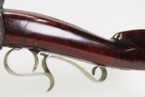Mid-1800s Antique S. VOSBURGH Half Stock Percussion HOMESTEAD/HUNTING Rifle ALABAMA, NEW YORK Made Game Getting Rifle - 18 of 20