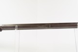 Mid-1800s Antique S. VOSBURGH Half Stock Percussion HOMESTEAD/HUNTING Rifle ALABAMA, NEW YORK Made Game Getting Rifle - 10 of 20