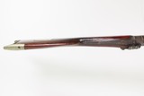 Mid-1800s Antique S. VOSBURGH Half Stock Percussion HOMESTEAD/HUNTING Rifle ALABAMA, NEW YORK Made Game Getting Rifle - 11 of 20