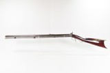 Mid-1800s Antique S. VOSBURGH Half Stock Percussion HOMESTEAD/HUNTING Rifle ALABAMA, NEW YORK Made Game Getting Rifle - 14 of 20