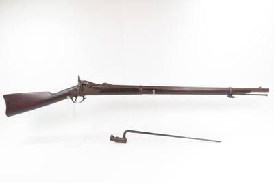 Antique SPRINGFIELD ARMORY M1884 “Trapdoor” .45-70 GOVT CADET Rifle BAYONET INDIAN WARS Era WOUNDED KNEE Timeline
