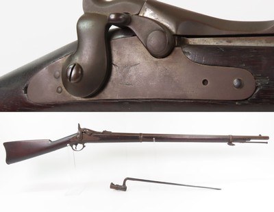 Antique SPRINGFIELD ARMORY M1884 “Trapdoor” .45-70 GOVT CADET Rifle BAYONET INDIAN WARS Era WOUNDED KNEE Timeline