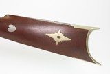 ENGRAVED Antique AMERICAN Half Stock Percussion HOMESTEAD/HUNTING Rifle
GAME GETTING .32 Caliber Rifle with REMINGTON LOCK - 18 of 20