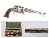 CASED Antique SMITH & WESSON No. 3 RUSSIAN 1st Model SINGLE ACTION Revolver “OLD OLD MODEL RUSSIAN” with ACCESSORIES - 13 of 22