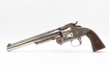 CASED Antique SMITH & WESSON No. 3 RUSSIAN 1st Model SINGLE ACTION Revolver “OLD OLD MODEL RUSSIAN” with ACCESSORIES