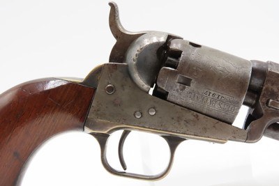 Pre-CIVIL WAR Antique COLT M1849 Percussion POCKET Revolver w/WRITING DESKWith INK WELL, DICE, CARDS, and other ACCESSORIES - Image 5 of 21