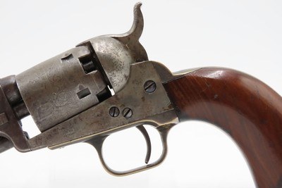 Pre-CIVIL WAR Antique COLT M1849 Percussion POCKET Revolver w/WRITING DESKWith INK WELL, DICE, CARDS, and other ACCESSORIES - Image 16 of 21