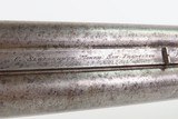 SLOTTERBEK of SAN FRANCISCO, CA Antique Percussion DRILLING SHOTGUN/RIFLE
c1868 mfr. Combination Gun in 12 Gauge & .36 Caliber - 13 of 21