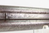 SLOTTERBEK of SAN FRANCISCO, CA Antique Percussion DRILLING SHOTGUN/RIFLE
c1868 mfr. Combination Gun in 12 Gauge & .36 Caliber - 14 of 21