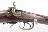 SLOTTERBEK of SAN FRANCISCO, CA Antique Percussion DRILLING SHOTGUN/RIFLE
c1868 mfr. Combination Gun in 12 Gauge & .36 Caliber - 19 of 21