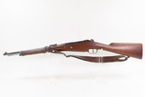 Antique St. ETIENNE Mannlicher-Berthier M1892 8mm LEBEL Carbine w/BAYONET
Pre-WORLD WAR I French MILITARY w/SCABBARD & SLING - 16 of 24