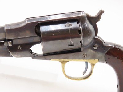 Rare GREAT CHICAGO FIRE CITIZENS ASSOCIATION Antique Remington Martial .46REMINGTON IMPROVED .46 RF New Model Army Revolver - Image 8 of 20