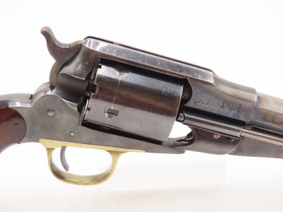 Rare GREAT CHICAGO FIRE CITIZENS ASSOCIATION Antique Remington Martial .46REMINGTON IMPROVED .46 RF New Model Army Revolver - Image 7 of 20