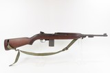 WORLD WAR II Era U.S. INLAND M1 Carbine SEMI-AUTOMATIC Light Rifle WWII C&R GENERAL MOTORS DIVISION Mfg. w/CANVAS WEB SLING - 1 of 20