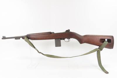 WORLD WAR II Era U.S. INLAND M1 Carbine SEMI-AUTOMATIC Light Rifle WWII C&R GENERAL MOTORS DIVISION Mfg. w/CANVAS WEB SLING - Image 14 of 20