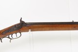 LOUISVILLE, KENTUCKY LONG RIFLE by JOSEPH GRIFFITH Antique c1850s .38 Cal.
Mid-1800s Homestead|Hunting Rifle - 4 of 21