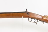 LOUISVILLE, KENTUCKY LONG RIFLE by JOSEPH GRIFFITH Antique c1850s .38 Cal.
Mid-1800s Homestead|Hunting Rifle - 18 of 21