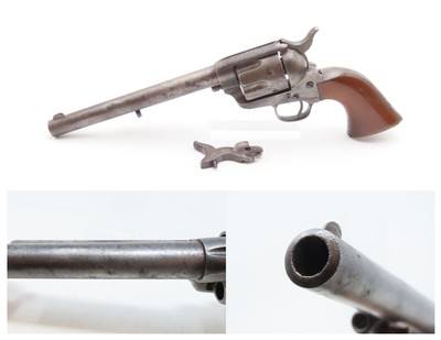 1882 mfr. Antique COLT FRONTIER SIX-SHOOTER Model 1873 .44-40 WCF Revolver
Black Powder Frame .44-40 WCF SAA
