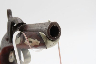 Rare NASHVILLE, TENNESSEE Henry DERINGER Pistol Antique .44 Antebellum Retailer Marked for W.H. CALHOUN AGENT - Image 15 of 16