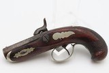 Rare NASHVILLE, TENNESSEE Henry DERINGER Pistol Antique .44 Antebellum Retailer Marked for W.H. CALHOUN AGENT - 12 of 16